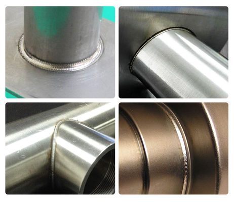 Automatic Industrial Laser Hybrid Welding Machine Purple Horn Multiaxis